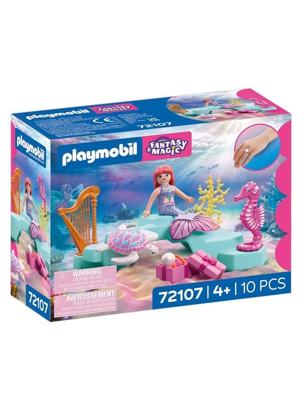 Playmobil Fantasi & Magi - Fantasy & Magic Mermaid with Gift - 72107