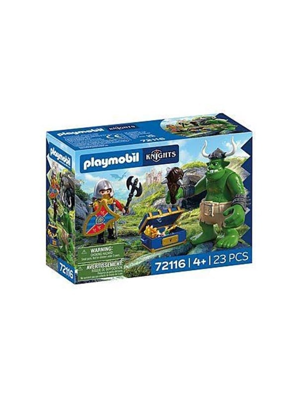 Playmobil Playmobil Riddere - Knights Troll with Lion Knight Treasure - 72116