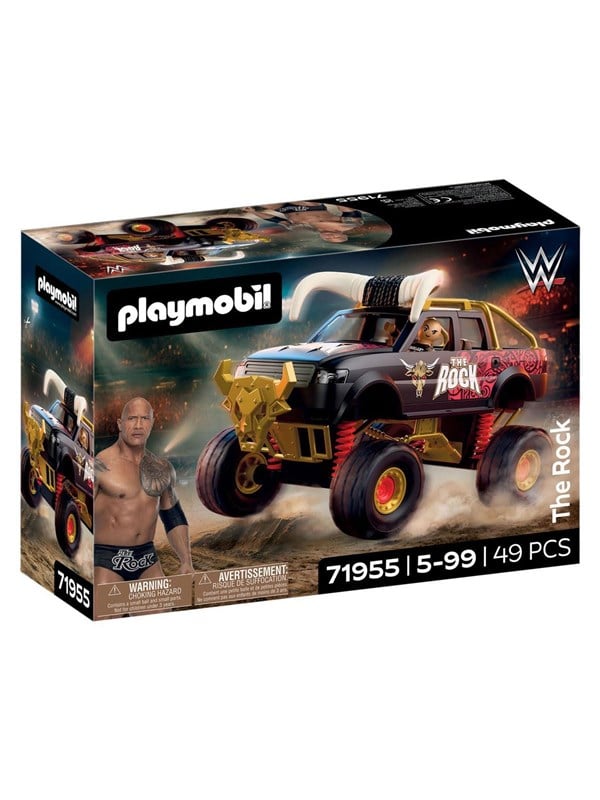 Playmobil Playmobil - WWE The Rock Monstertruck - 71955