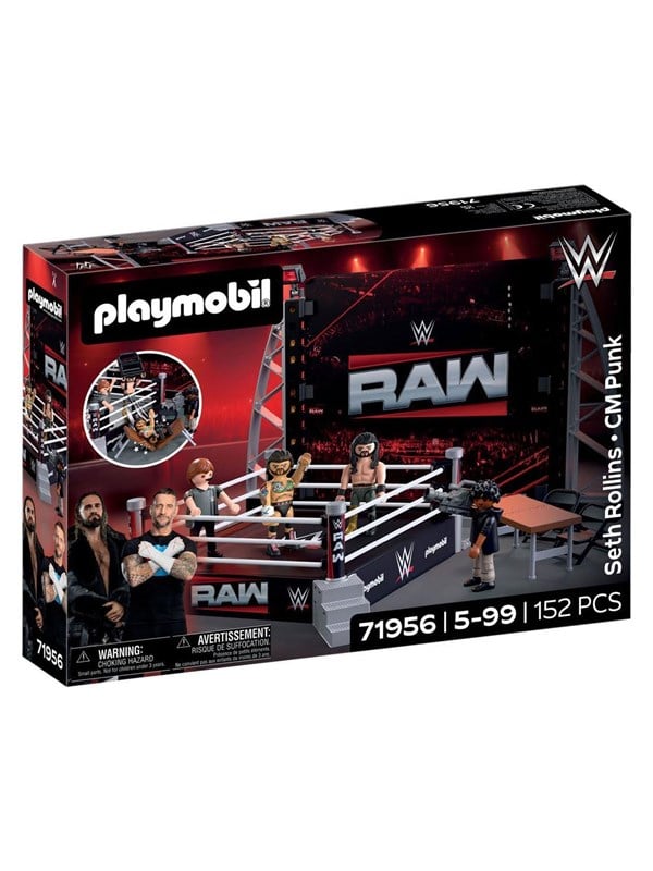Playmobil Playmobil - WWE RAW Ring Collector's Set - 71956
