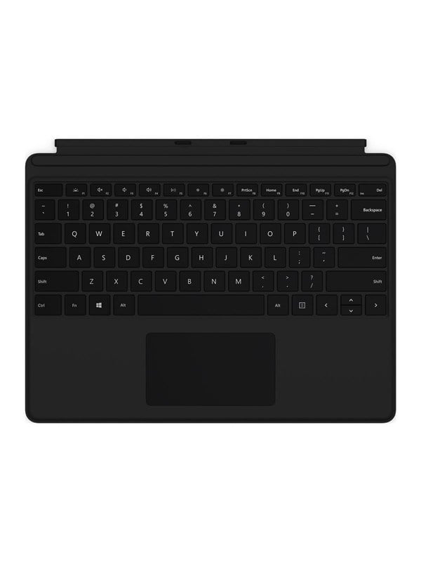 Microsoft Surface Pro Keyboard - keyboard - with trackpad - German - black Input Device - Tastatur - Tysk - Sort