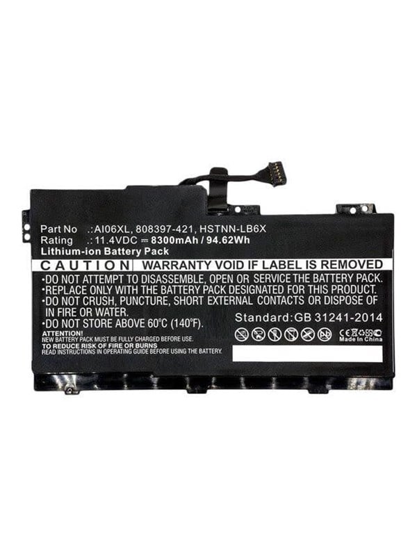 CoreParts - laptop battery - Li-Ion - 8300 mAh - 94.6 Wh CoreParts - laptop battery - Li-Ion - 8300 mAh - 94.6 Wh