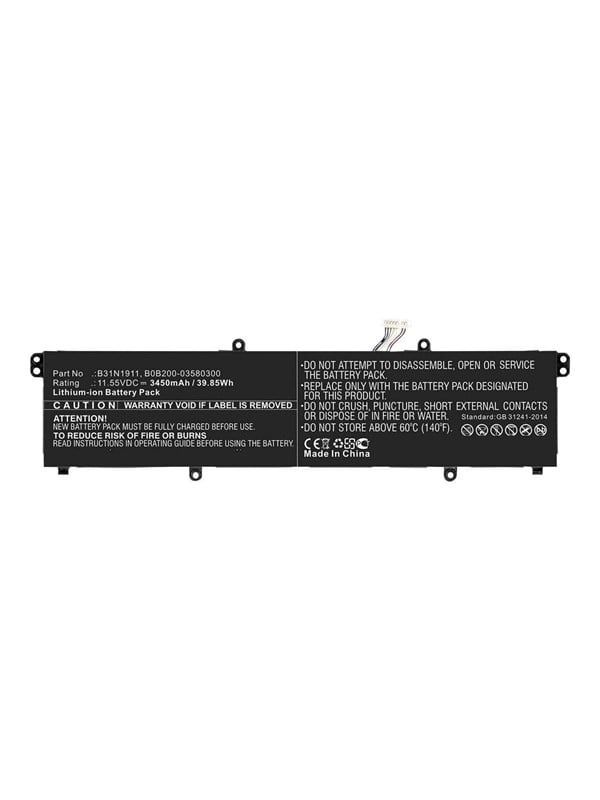 CoreParts - laptop battery - 11.55 V - Li-pol - 3450 mAh - 39.85 Wh
