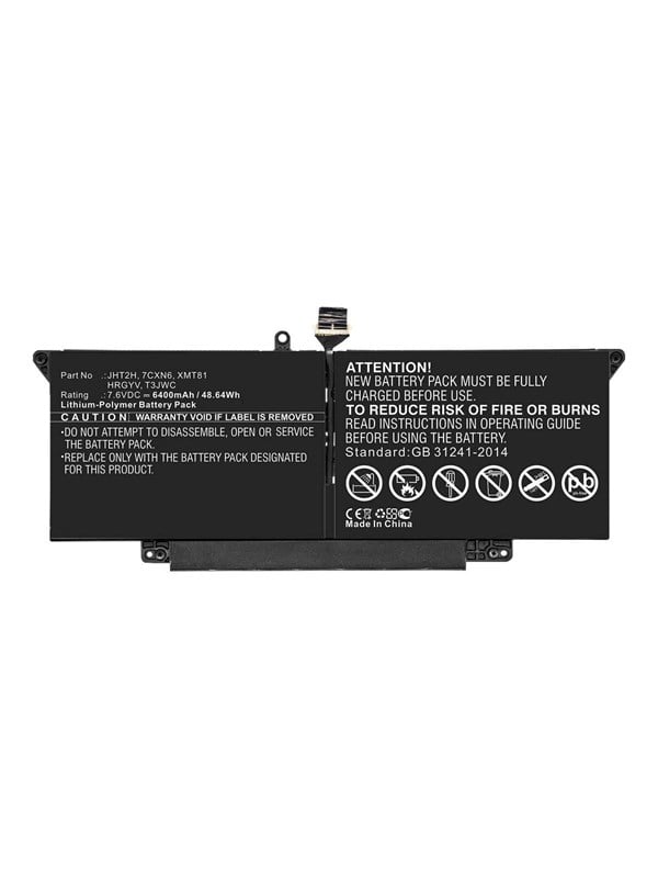 CoreParts - laptop battery - 7.7 V - Li-pol - 6400 mAh - 49.28 Wh