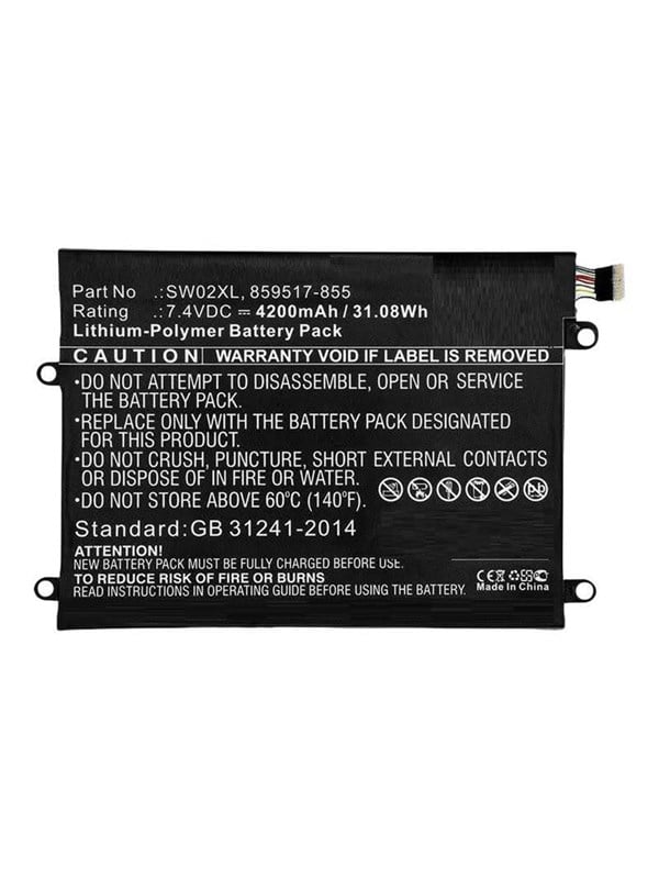 CoreParts - laptop battery - 7.4V - Li-pol - 4000 mAh - 30 Wh