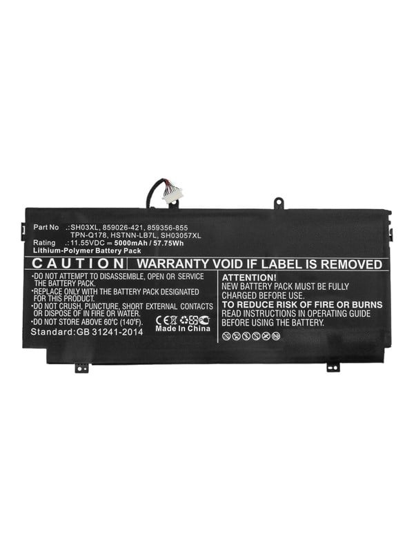 CoreParts - laptop battery - 11.55V with 2.4 cm cable - Li-pol - 4900 mAh - 56.6 Wh