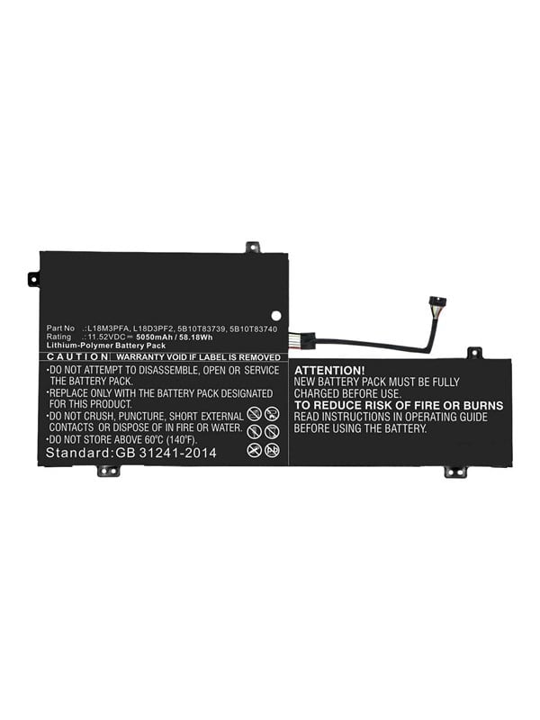 CoreParts - laptop battery - 11.52 V - Li-pol - 5050 mAh - 58.18 Wh