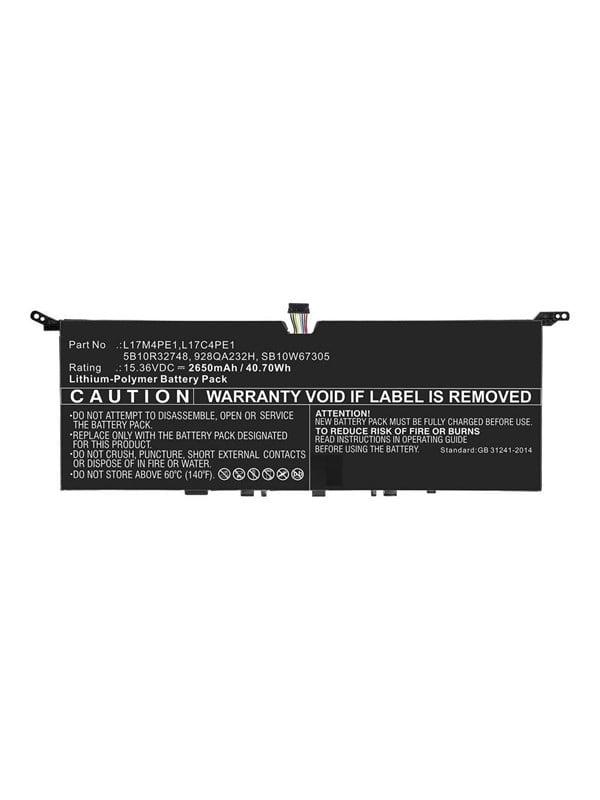 CoreParts - laptop battery - 14.8 V - Li-pol - 2600 mAh - 38.48 Wh