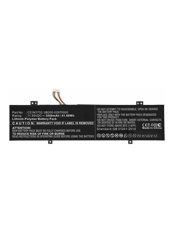 CoreParts - laptop battery - 11.4V - Li-pol - 3600 mAh - 41.04 Wh
