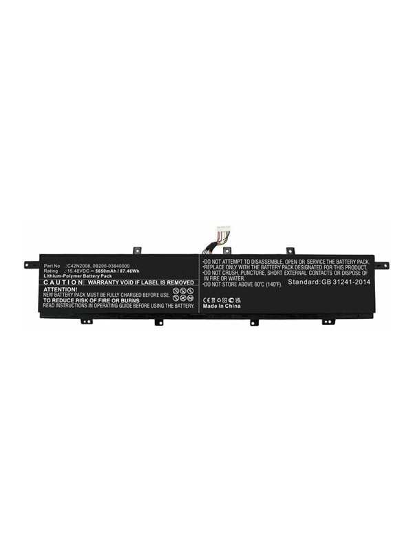CoreParts - laptop battery - 15.48V - Li-pol - 5650 mAh - 87.46 Wh