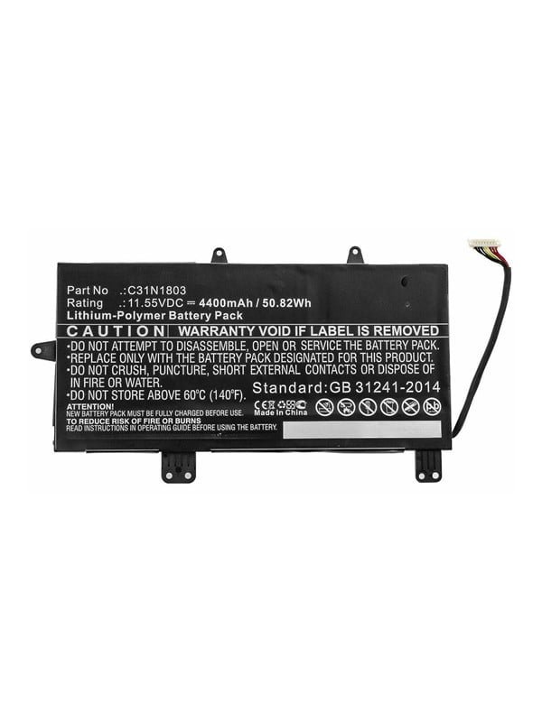 CoreParts - laptop battery - 11.55V - Li-pol - 4400 mAh - 50.82 Wh