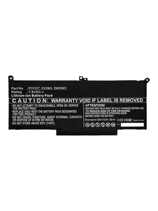 CoreParts - Batteri til bærbar computer - Litiumion - 4-cellet - 5800 mAh - 44 Wh - sort - for Dell Latitude 7280, 7290, 7390, 7480