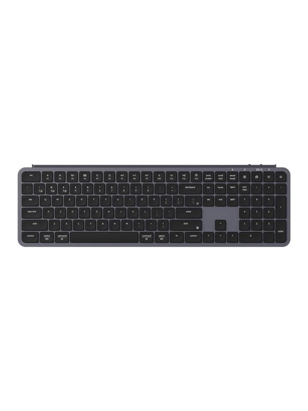 Keychron B6 Pro - keyboard - Ultra-Slim - 100% full size - space grey Input Device