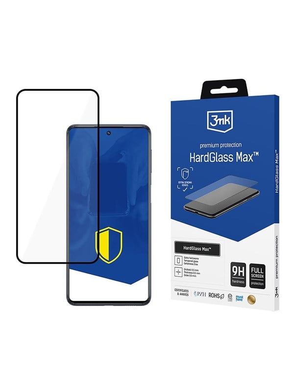3mk Reinforced HardGlass Max Black Tempered Glass - Samsung Galaxy M53 5G