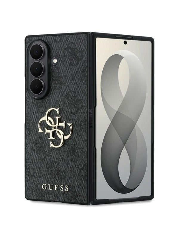 GUESS Big 4G Logo Case for Samsung Galaxy Z Fold 8 Ultra - Black