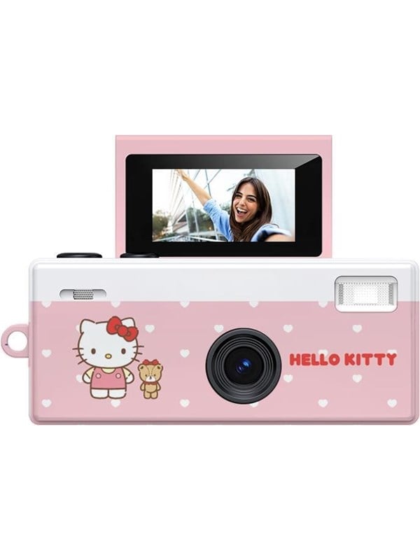 Yashica Funtastic Keychain Camera - Hello Kitty Polka Dot Edition