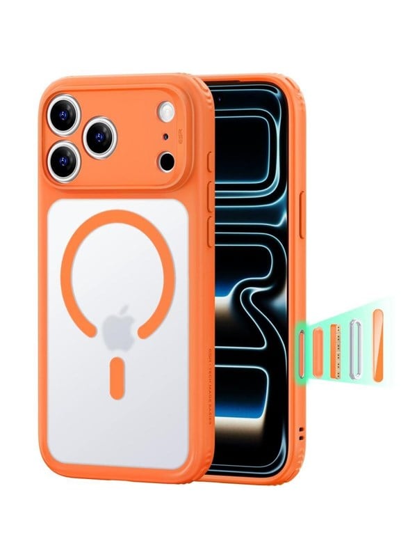 ESR Classic Hybrid MagSafe Case for iPhone 18 Pro Max / 17 Pro Max - Orange