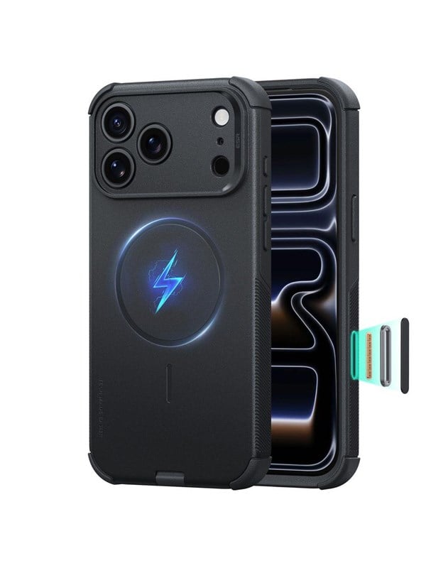ESR Cyber ​​Tough MagSafe Case for iPhone 18 Pro Max / 17 Pro Max - Black