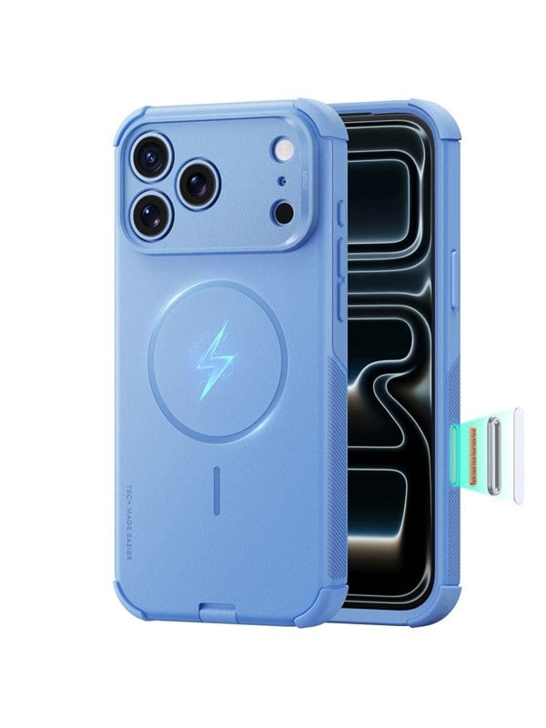 ESR Cyber ​​Tough MagSafe Case for iPhone 18 Pro Max / 17 Pro Max - Light Blue