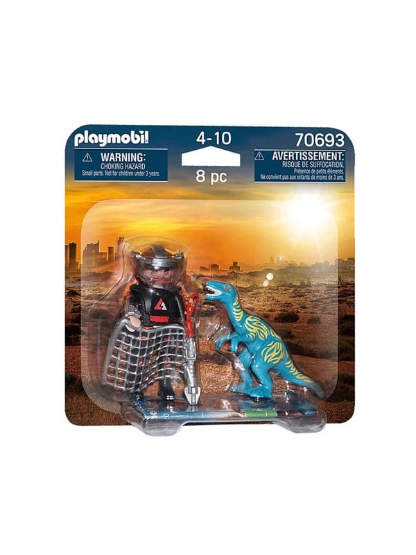 Playmobil Playmobil Duo Pack - 70693 DuoPack Velociraptor vs Stroper