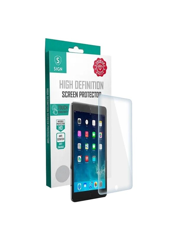 SiGN Tempered Glass Screen Protector for iPad 5th/6th Gen/iPad Air/iPad Pro 9.7"