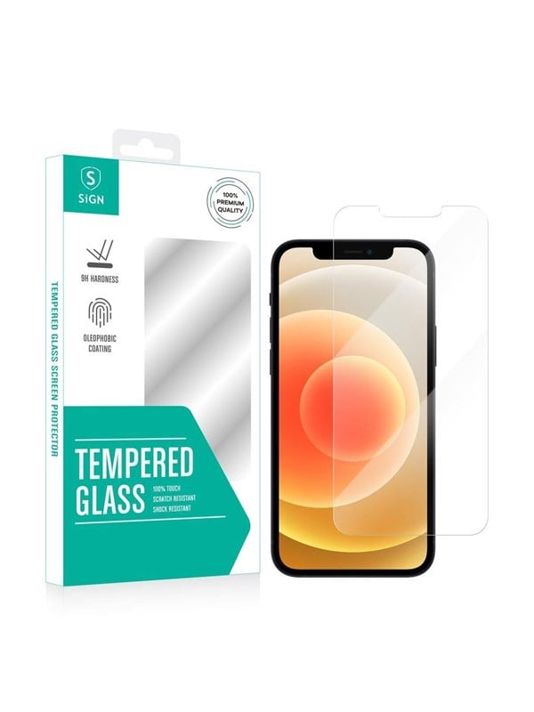 SiGN Tempered Glass Screen Protector for iPhone 12 Mini