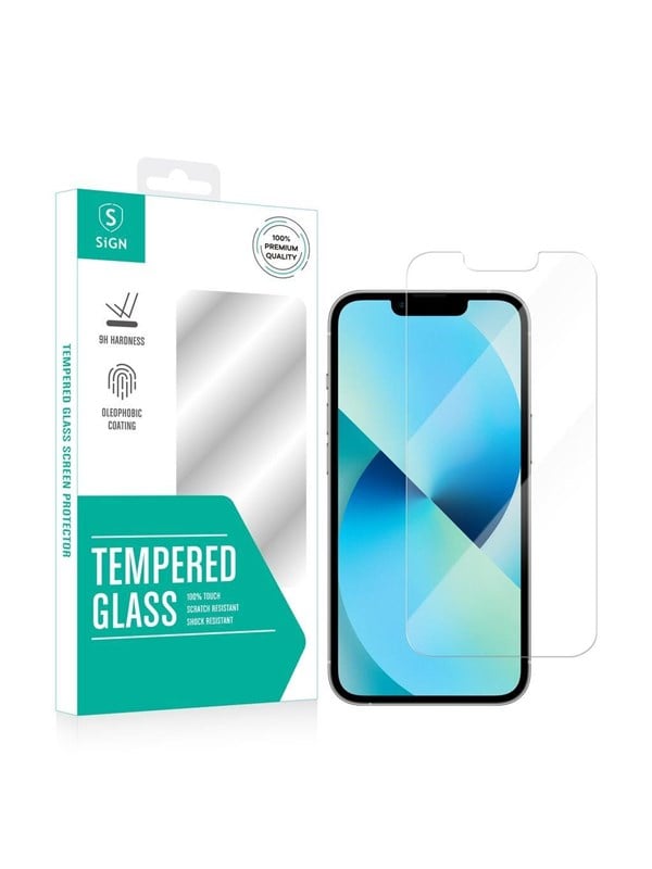 SiGN Screen Protector Tempered Glass for iPhone 13