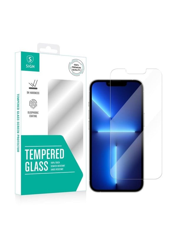 SiGN Tempered Glass Screen Protector for iPhone 13 Pro Max