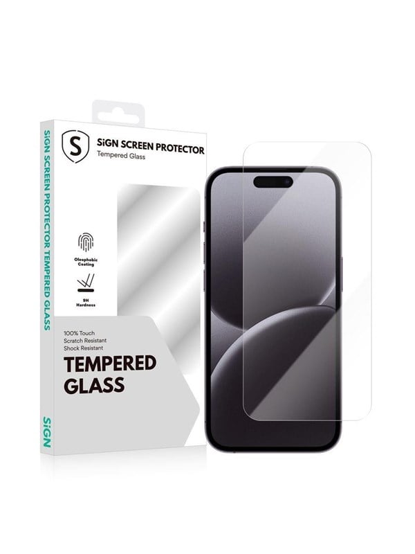 SiGN Tempered Glass Screen Protector for iPhone 16 Pro Max