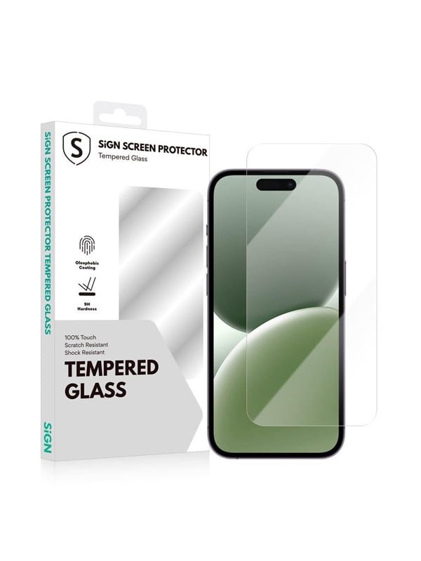 SiGN Tempered Glass Screen Protector for iPhone 17 Pro