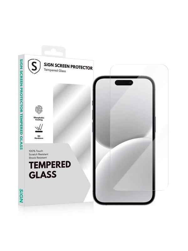 SiGN Tempered Glass Screen Protector for iPhone 17 Pro Max
