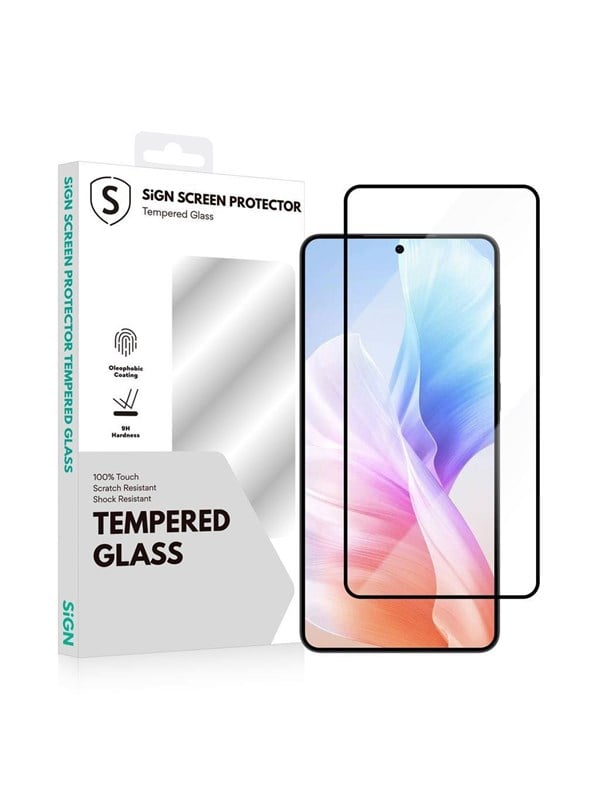 SiGN Samsung S25 Edge Screen Protector Tempered Glass Ultrasonic fingerprint unlock
