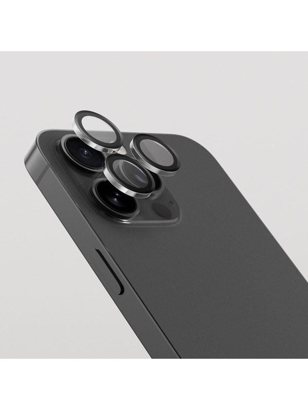 SiGN Lens protector in tempered glass for iPhone 13 Pro/13 Pro Max - Black/transparent