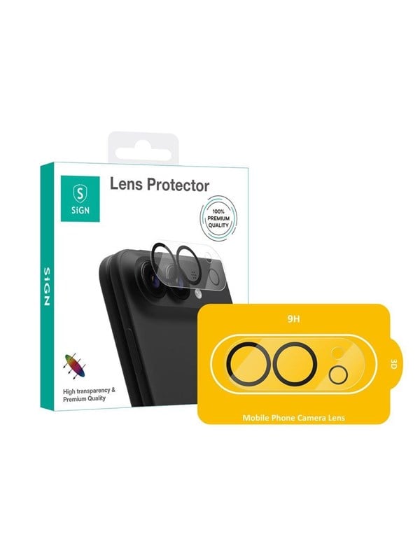 SiGN iPhone Duo tempered glass lens protector