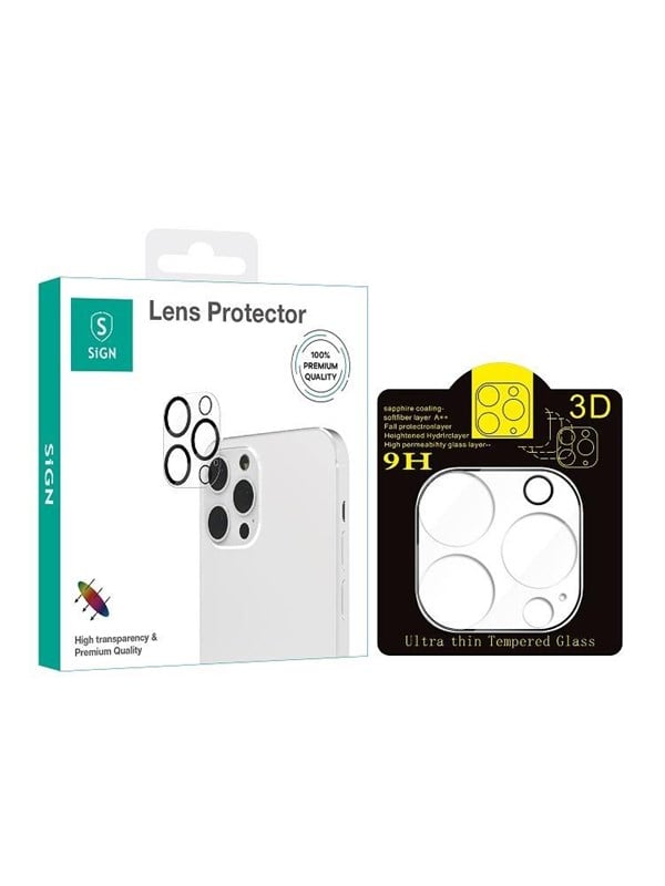 SiGN Ultra Thin Lens Protector Tempered Glass for