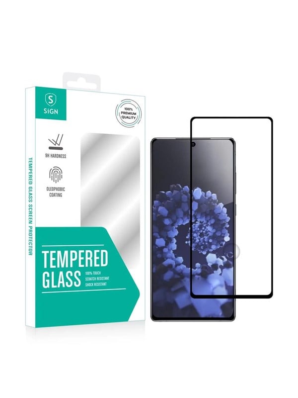 SiGN Full Coverage Screen Protector Tempered Glass