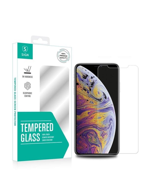 SiGN iPhone 11 Pro- X-XS Screen Protection Tempered Glass with Montage Frame