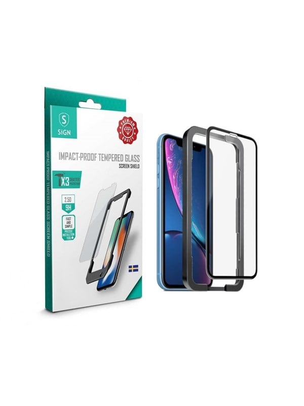 SiGN iPhone 11 & XR Full Coverage Screen Protector