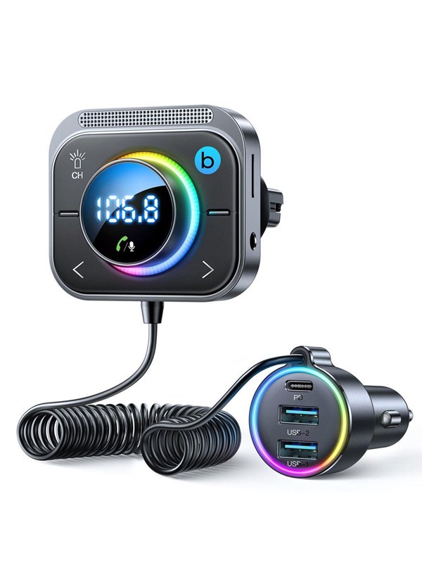 SiGN Car Charger 30W (2xUSB-A / USB-C PD) - Black
