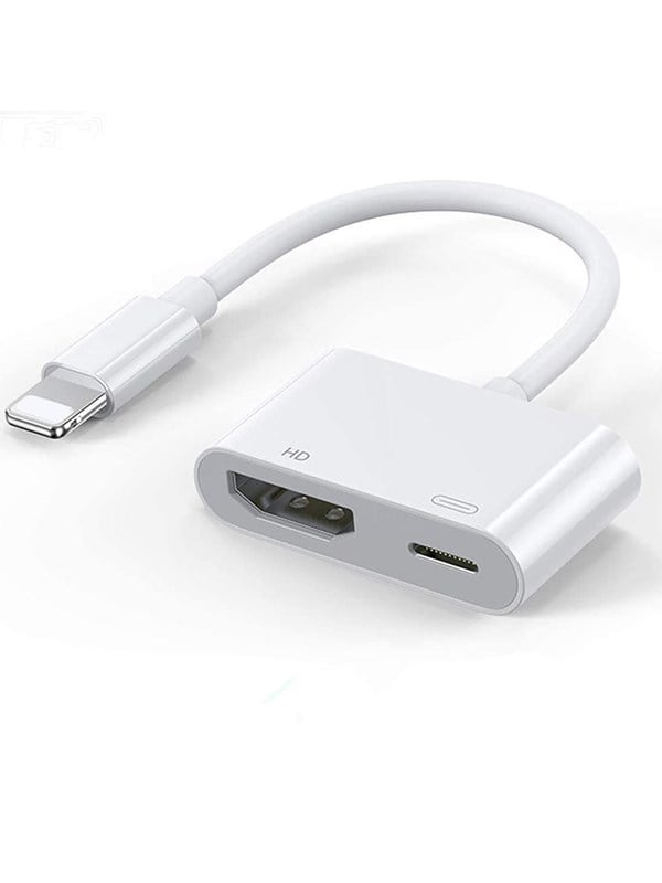 SiGN Lightning to HDMI Adapter 5V - 1A - White