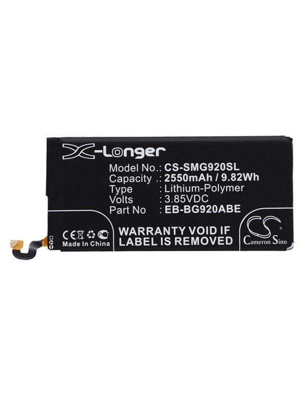 SiGN Battery for Sign Samsung Galaxy S6 Battery