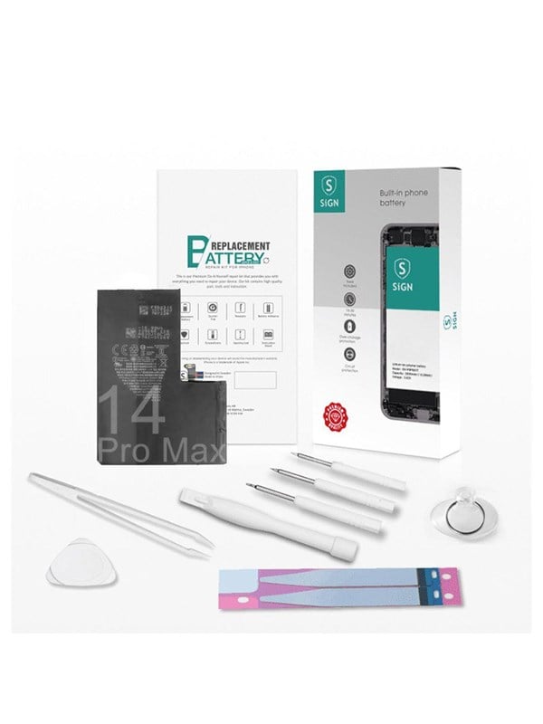 SiGN Complete Battery Replacement Kit - iPhone 14 Pro Max