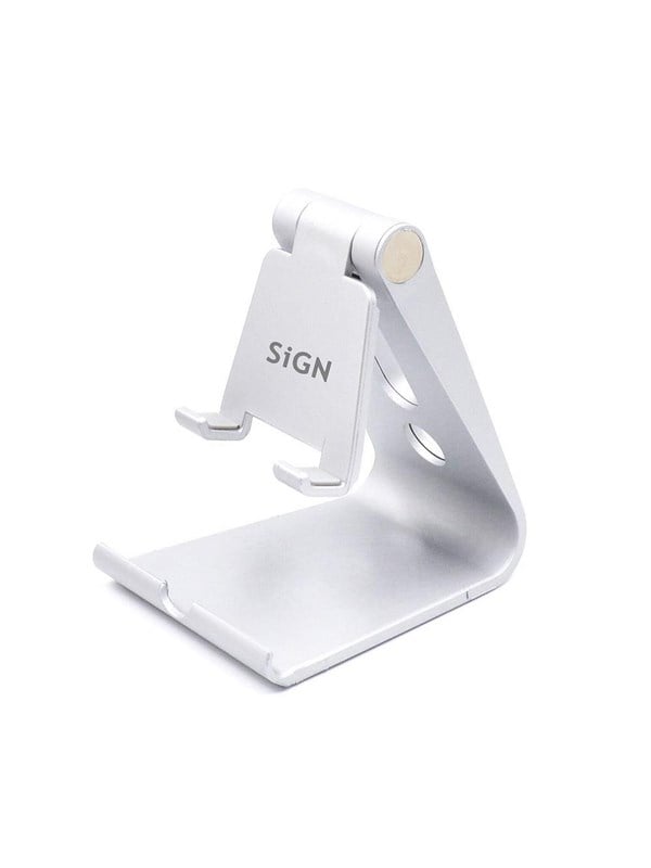 SiGN Universal Desk Stand for Mobile/Tablets - Silver