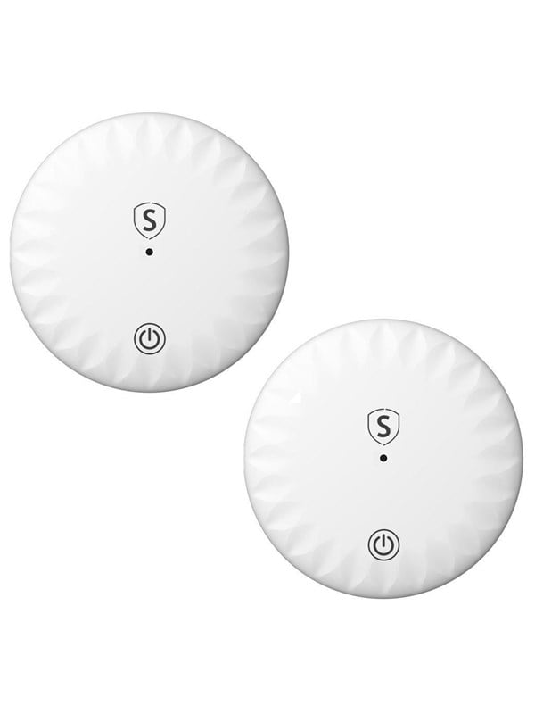 SiGN Location Finder Smart Tag Bluetooth Locator - 2-pack - White