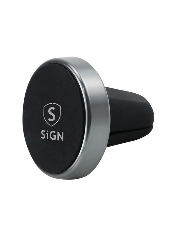 SiGN Universal Magnetic Phone Holder for Car - Silver