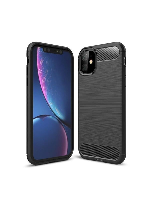 SiGN Carbon Fiber Case for iPhone 11 - Black