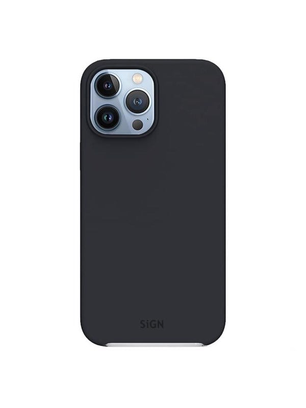 SiGN Liquid Silicone Case for iPhone 13 Pro - Blac