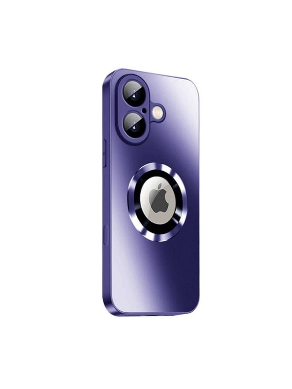 SiGN Magnetic Case iPhone 16 Plus with lens protection and logo view - Purple
