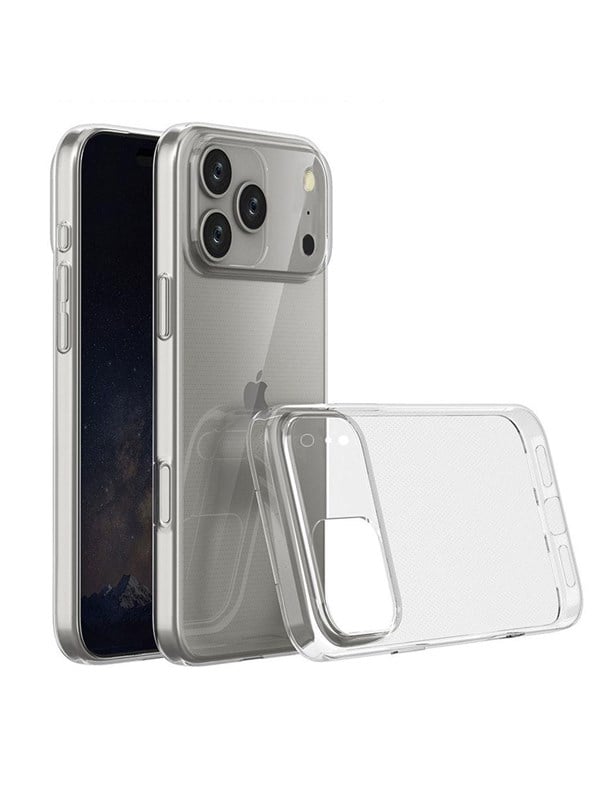 SiGN Ultra Slim Cover til iPhone 17 Pro Max - Transparent