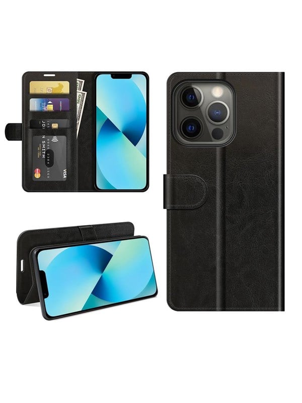 SiGN Wallet Cover for iPhone 13 Pro Max - Black